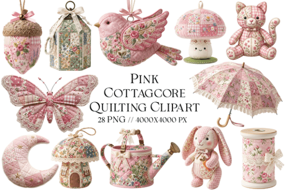 Embracing the Soft Pink Cottagecore Quilting Aesthetic