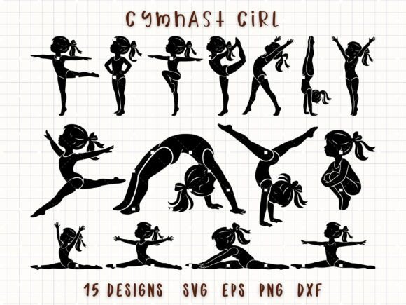 Gymnast Girl SVG Kid Dance Clipart: A Guide for Designers