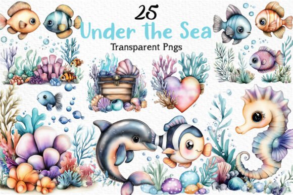 Under the Sea Watercolor Clipart: A Designer's Guide