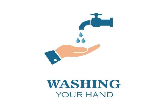 Washing Hand Vector Illustration: A Modern Hygiene Asset